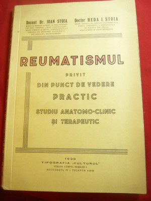 Dr.I.si H.Stoia -Reumatismul privit dpdv Practic -Studiu anatomic ,clinic ,terap foto