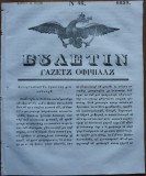 Ziarul Buletin , gazeta oficiala a Principatului Valahiei , nr. 46 , 1839