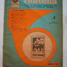 myh 16 - FILATELIA - REVISTA FILATELISTILOR DIN RSR - NUMARUL 4 - IUNIE 1982