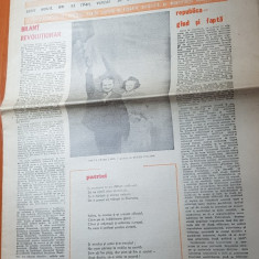 ziarul saptamana 30 decembrie 1988-nr. de anul nou
