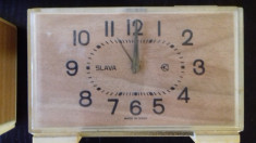 Ceas de masa Slava sovietic electromecanic foto
