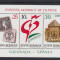 1992 LP 1283 EXPOZITIA MONDIALA FILATELIE GRANADA - SPANIA BLOC DANTELAT MNH