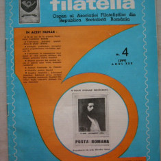 myh 16 - FILATELIA - REVISTA FILATELISTILOR DIN RSR - NUMARUL 4 - APRILIE 1981