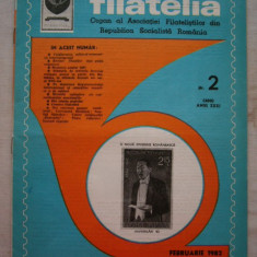 myh 16 - FILATELIA - REVISTA FILATELISTILOR DIN RSR - NUMARUL 2 - IUNIE 1982