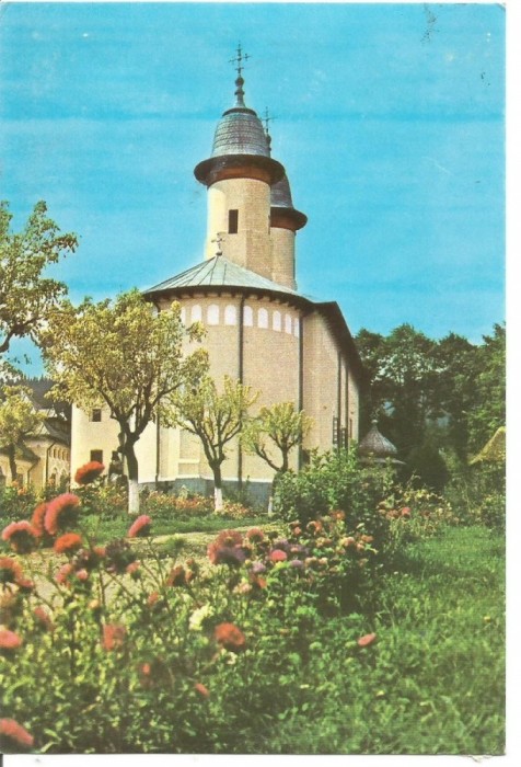 (A)carte postala(ilustrata)-NEAMT -Manastirea Varatec