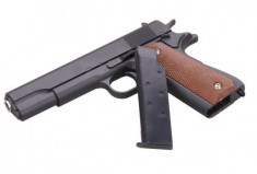 NOU! PISTOL AIRSOFT COLT SPRINGFIELD,INCARCATOR,6MM+ BILE BONUS.AIRSOFT GUN. foto