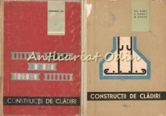 Constructii De Cladiri I, II - Gh. Dima, S. Haret - Tiraj: 2520 Exemplare foto