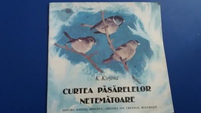 myh 112 - CURTEA PASARELELOR NETEMATOARE - K KIRSINA - EDITIA 1985 foto