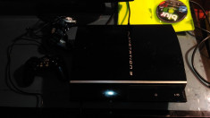 CONSOLA SONY PLAYSTATION 3 FAT 2 MANETE JOCURI FIFA 2013 SI BLUR HDD 80GB foto