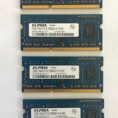 Kit Memoirie SODIMM Elpida 8 GB DDR3 (4 X 2GB) 1333 MHz, 10600 (1131)