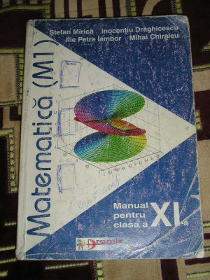 myh 33s - Manual matematica - ARAMIS - clasa 11 - ed 2002 - piesa de colectie foto