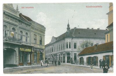 2246 - TARGU SECUIESC, Covasna, Market, Romania - old postcard - unused foto