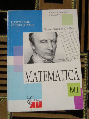 myh 34s - Manual matematica - ALL - clasa 11 - ed 2006 - piesa de colectie foto