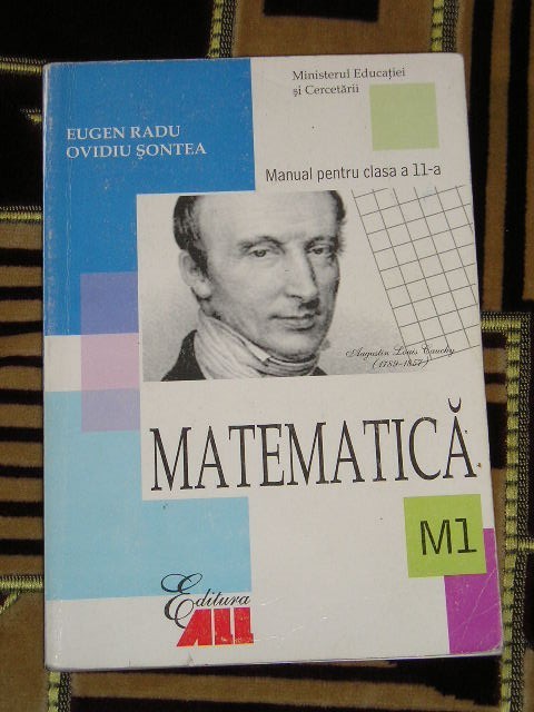 myh 34s - Manual matematica - ALL - clasa 11 - ed 2006 - piesa de colectie