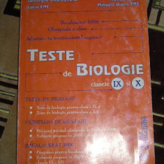 myh 34s - Teste admitere in invatamantul superior - Biologie - 2006