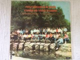 Cantores juvenes corul liceului din sibiu vocile popoarelor disc vinyl lp VG+, Corala, electrecord