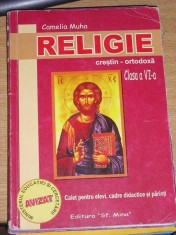 myh 34s - Manual religie - Crestin ortodoxa - cls 6 - ed 2002 piesa de colectie