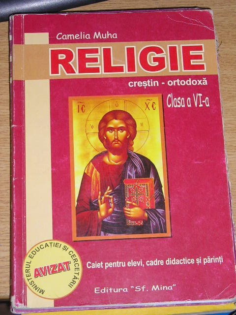 myh 34s - Manual religie - Crestin ortodoxa - cls 6 - ed 2002 piesa de colectie