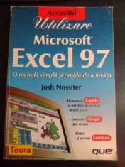 Utilizare Microsoft Excel 97 - Josh Nossiter ,544253 foto