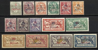 SUPRATIPAR MAROC-FRANTA 1914-1921--MNH / MLH foto