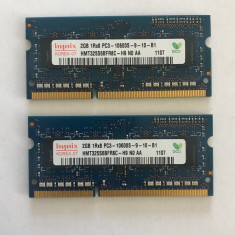 Kit Memorie Hynix 4GB (2x2GB) DDR3 1333MHz, 10600S, Apple (1134)