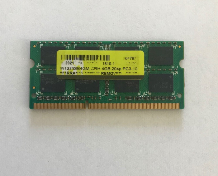 Memorie SODIMM Super Talent 4 GB DDR3 1333 (1123)