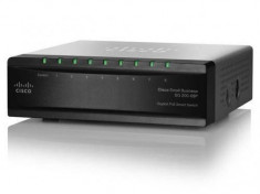 Switch Cisco SG 200-08P 8-porturi foto