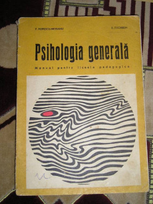 myh 34s - Manual de psihologie generala - ed 1971 - piesa de colectie!! foto