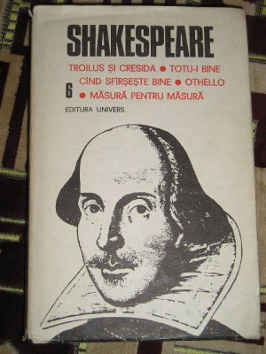 myh 522 - SHAKESPEARE - VOL 6 - ED 1987 foto