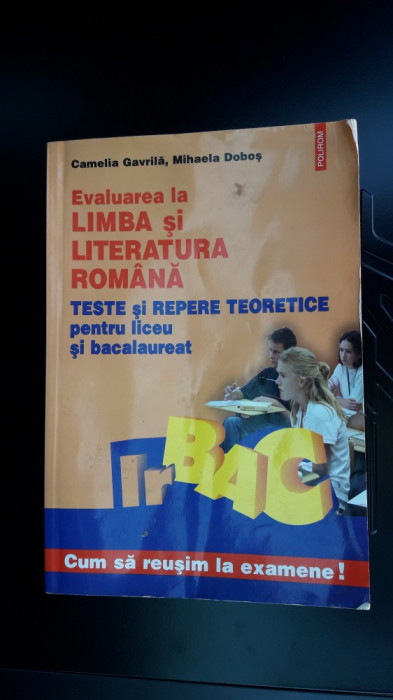 EVALUARE LA LIMBA ROMANA SI LITERATURA - GAVRILA , DOBOS