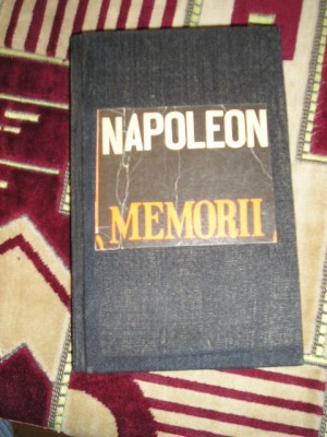 myh 26s - MEMORII - NAPOLEON - ED 1981 foto