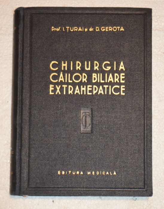 Chirurgia cailor biliare extrahepatice- 1957