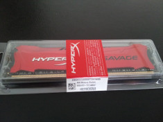 Memorie RAM Kingston HyperX Savage 8GB DDR3 1866MHz CL9 HX318C9SR/8 NOI SIGILATE foto