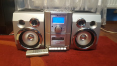 Mini Combina Muzicala Radio Auxiliar CD Tevion MCD-982PLL + Boxe foto