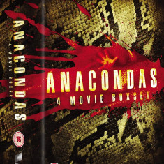 Filme Anaconda 1-4 DVD Box Set Complete Collection