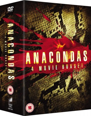 Filme Anaconda 1-4 DVD Box Set Complete Collection foto