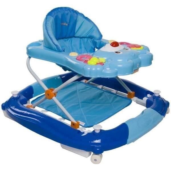 Premergator Ursulet cu sistem de balansare - Sun Baby - Albastru Premergator Ursulet cu sistem de balansare - Sun Baby - Albastru