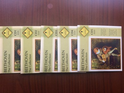 Ludwig van Beethoven classical gold set 5 cd disc muzica clasica culta ed vest foto