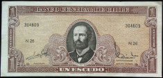 Bancnota EXOTICA 1 ESCUDO - CHILE, anul 1962 ND *Cod 537 - UNC! foto