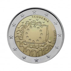 SV * Slovenia 2 EURO 2015 * DRAPELUL UNIUNII EUROPENE * AUNC+ foto