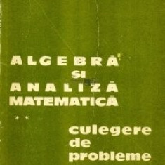 D. Flondor - Algebră şi analiză matematică - culegere de probleme