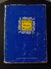 Vasile Parvan - Scrieri (ed. Alexandru Zub) foto