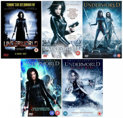 Filme Underworld 1-5 DVD Complete Collection foto