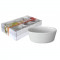 Set 3 boluri ovale din portelan MN0134109, 15 cm