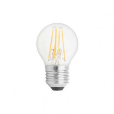 Bec LED General Electric filament, sferic, 2.5W, E27, 2700K foto