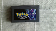 Vand jocuri gameboy advance , POKEMON CHAOS BLACK VERSION foto