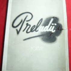 Mircea Florentin - Preludii - Poeme- Prima Ed. 1944 cu un portret semnat Stroe G