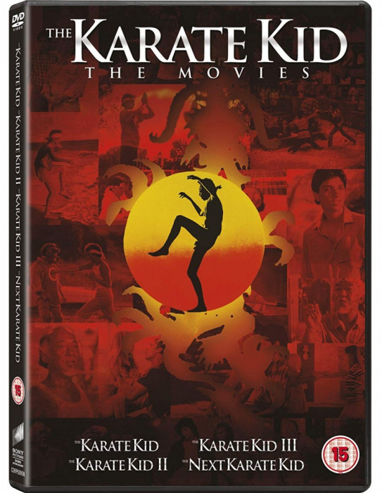 Filme Karate Kid 1-4 DVD Complete Collection Originale