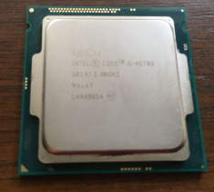 Procesor CPU Intel i5 4570S 2.9 Ghz quad core skt 1150 Haswell 6Mb foto
