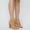 Botine Selena Camel